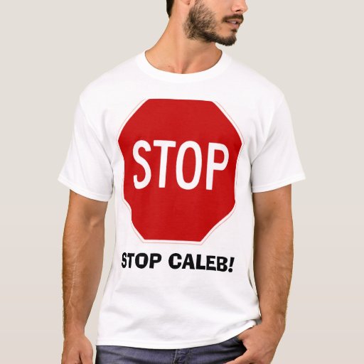 Stop Sign T-Shirt | Zazzle