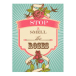 Stop & Smell the Roses Pop Inspirational Poster