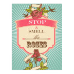 Stop & Smell the Roses Pop Inspirational Poster