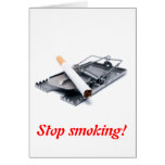 Stop smoking! cards