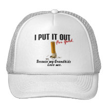 Stop Smoking I Put It Out Grandkids Love Me Hats
