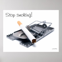 Stop smoking! posters