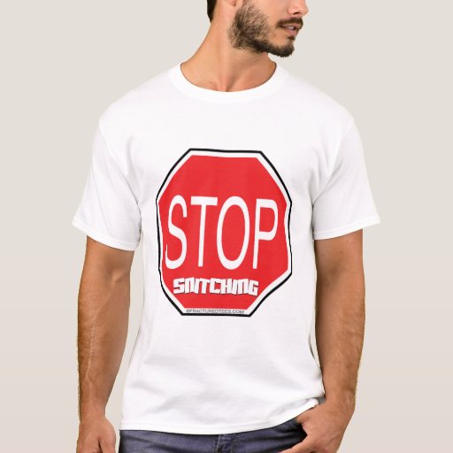 no snitching shirt