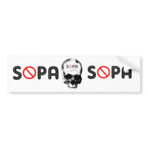 Stop SOPA Bumper Sticker