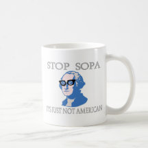 Stop SOPA It’s Just Not American Coffee Mug