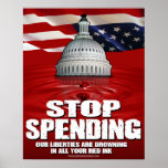 Stop Spending (16x20) Print