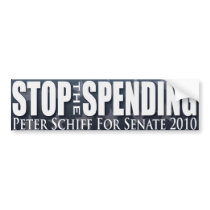 Stop Spending bumper stickers by LibertyForest Stop Spending bumper stickers