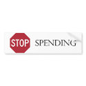 Stop Spending bumper stickers by leftisntright Stop Spending bumper stickers