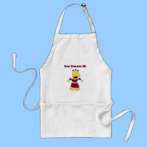 Stop Stalking Me Monster aprons