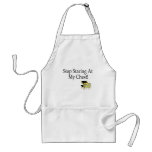 Stop Staring At My Chest! aprons