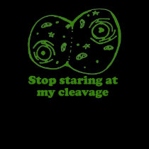Stop Staring at my Cleavage t-shirts