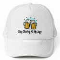 Stop Staring At My Jugs hats by TeeZazzle Stop Staring At My Jugs hats