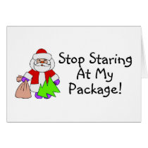 Stop Staring At My Package 2 cards