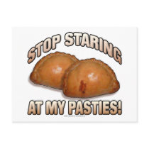 Stop Staring at my Pasties! Post Card