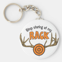 Stop Staring At My Rack Key Chain