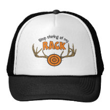 Stop Staring At My Rack Trucker Hat