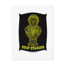 Stop Staring Postcard