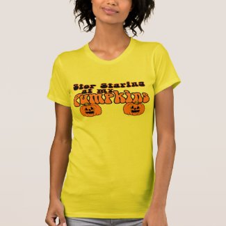 Stop Staring Pumpkins Tee Shirt