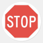 Stop Sticker