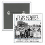 Stop Street Harassment Book Cover Button