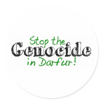 Stop The Genocide Darfur stickers by worldsfair Stop The Genocide Darfur stickers