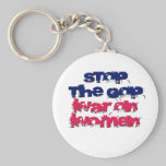 Stop the GOP War on Women keychains