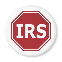 Stop the IRS Refrigerator Magnets