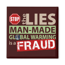Stop the Lies about Global Warming Magnet