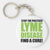Stop the Politics Keychains