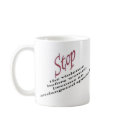 Stop the violence mugs