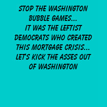 Stop the Washington Bubble Games...It was the L... t-shirts by jenniekurono Stop the Washington Bubble Games...It was the L... t-shirts