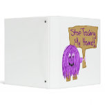 stop trashing my home! binders