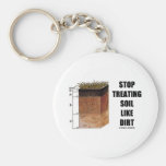 Stop Treating Soil Like Dirt (Soil Horizons) Keychains