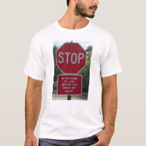 STOP t-shirts by mikewalsh03 STOP t-shirts
