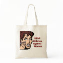 Stop Violence Against Women bags