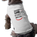 Stop War hug your neighbour Doggie T Shirt