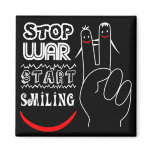 Stop War Start Peace Magnet