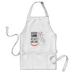 Stop War Start Smiling Apron