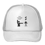 stop youre under arrest music humour trucker hats
