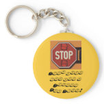 Stoparm, Stop when you see a School Bus Sign! Keychains