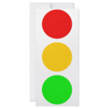 Stoplight Colors rack cards