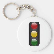 Stoplight Keychain
