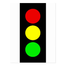 Stoplight Postcard