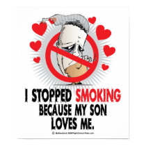 Stopped Smoking Son posters