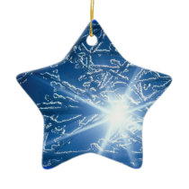 Stopping by the Woods on a Snowy Evening Christmas Ornament - Ornament