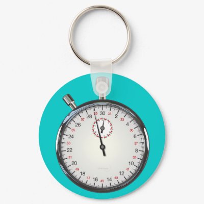 Stopwatch Keychain by stanmc