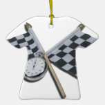 StopwatchCheckeredFlags111112 copy.png Christmas Tree Ornament
