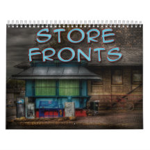 Store Fronts Wall Calendar