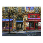 Storefronts in Paris  Mini Collectible Prints Post Card