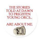Stories Told to Frighten Young Orcs Stickers